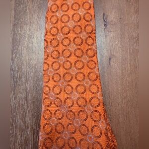 Jos. A. Bank Orange Circle Pattern Tie